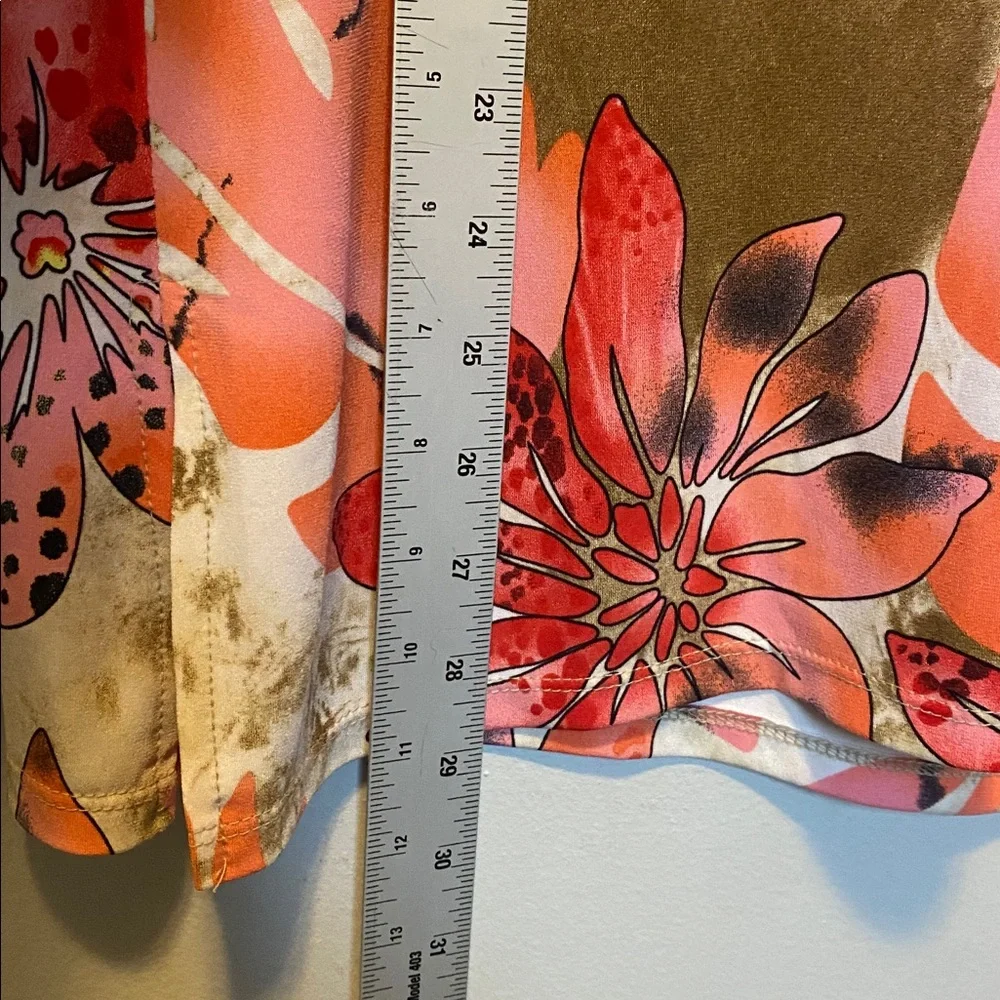 Allison Daley Blouse Bundle of 2 Womens Medium Floral Multicolor 3/4 Sleeve Tops - Picture 17 of 17